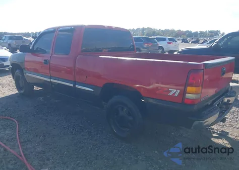 1999 GMC Sierra 1500 Sle из США, поврежденный, VIN 2GTEK19T7X1523856